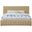Nico Velvet King Bed In Camel