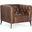 SS Nicolla Brown Leather Chair