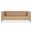 Nicolla Stationary Sofa In Brown