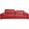 Nicolo Sofa in Red