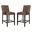 Nikita Counter Stool Set of 2 in Brown
