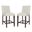Nikita Counter Stool Set of 2 in Light Grey