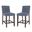 Nikita Counter Stool Set of 2 in Navy