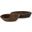 Nikita Reclaimed Wood Large Bowls Set of 2 In Medium Brown