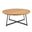 Niklaus 35 Inch Round Coffee Table In Oak