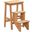 Niko Folding 24 Inch Step Stool In Natural