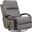 Niles Graphite Chaise Swivel Glider Recliner