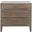 Nisha 3 Drawer Wood Nightstand In Light Brown