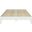 Nix Full Platform Bed In White