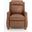 Nixon Push Thru The Arms Recliner In Saddle