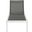 Nizuc Water Resistant Fabric Outdoor Patio Aluminum Mesh Chaise Lounge Chair In Grey