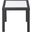 Nizuc Wood Look Accent Paneling Outdoor Patio Aluminum End Table In White