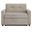 Noah Chair with Twin Sleeper In Brown