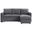 Noah Reversible 95 Inch Chofa In Gray