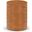 Nobi Concrete End Table In Terracotta