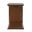 Nobu Beveled Angle Accent End C-Table In Walnut