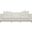 Noel Chenille Fabric Sofa In White
