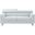 Noho Serena Modern Loveseats with Adjustable Headrests In Silver