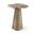 Nola Concrete Indoor and Outdoor End Table In Beige