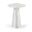 Nola Concrete Indoor and Outdoor End Table In White