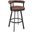 Nolagam Swivel Counter Stool In Brown
