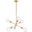 Nolan 6 Light Brass Pendant
