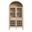 Nolan Arched Bar Cabinet In Light Oak