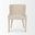 Nolan Slope Dining Chair  Set Of 2 with Chenille In Cream