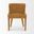 Nolan Slope Dining Chair  Set Of 2 with Chenille In Rust