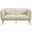 Nolita Boucle Fabric Loveseat In Cream