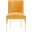 Nolita Dining Chair In Mustard And Brass