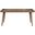 Nonie Desert Brown Coffee Table with Tray Top