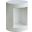 Nook Series Modern Side End Table In White