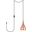 Nora 1 Light Honey Gold Plug-In Pendant LDPG2001HG