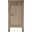 Nora 12 Inch Rectangular Wood 1 Door Narrow End Table with Pull-Out Tray In Light Brown