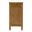 Nora 12 Inch Rectangular Wood 1 Door Narrow End Table with Pull-Out Tray In Natural