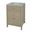 Nora 24" Rectangular Wood & Marble Bathroom Vanity In Taupe