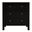 Nora 25 Inch Rectangular Wood 3 Drawer Nightstand In Coffee