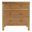 Nora 25 Inch Rectangular Wood 3 Drawer Nightstand In Natural