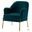 Nora Accent Chair In Teal