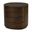 Nora Oval Wood 4 Drawer Nightstand In Walnut