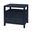 Nora Raffia 2 Drawer Nightstand In Blue