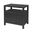 Nora Raffia 2 Drawer Nightstand In Gray