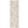 Nordic 2' x 6' Modern Indoor Rug In Ivory Beige
