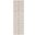 Nordic 2' x 6' Modern Indoor Rug In Ivory Multi