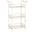 Noreen Antique White 3-Tier Shelf