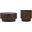 Norwood Occasional Table Set In Brown