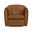 Norwood Swivel Glider Accent Chair In Renaissance Chestnut