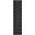 Nourison Essentials 2'2" x 7'6" Modern Rug In Black and Ivory