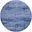 Nourison Essentials 4' x 4' Round Rug In Denim